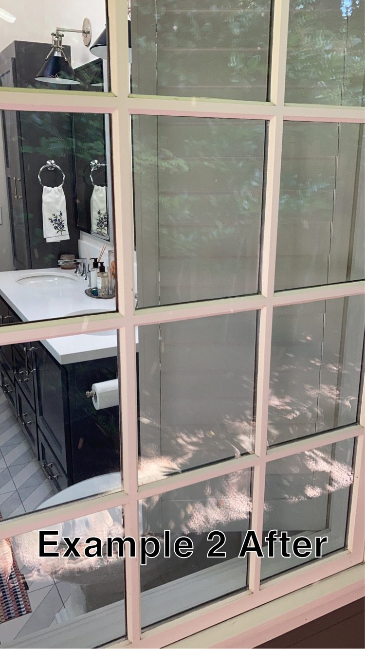 Window after cleaning